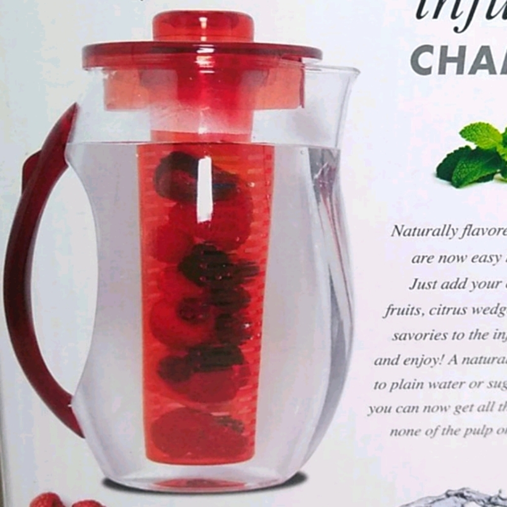 Flavor Infusion Pitcher- Red